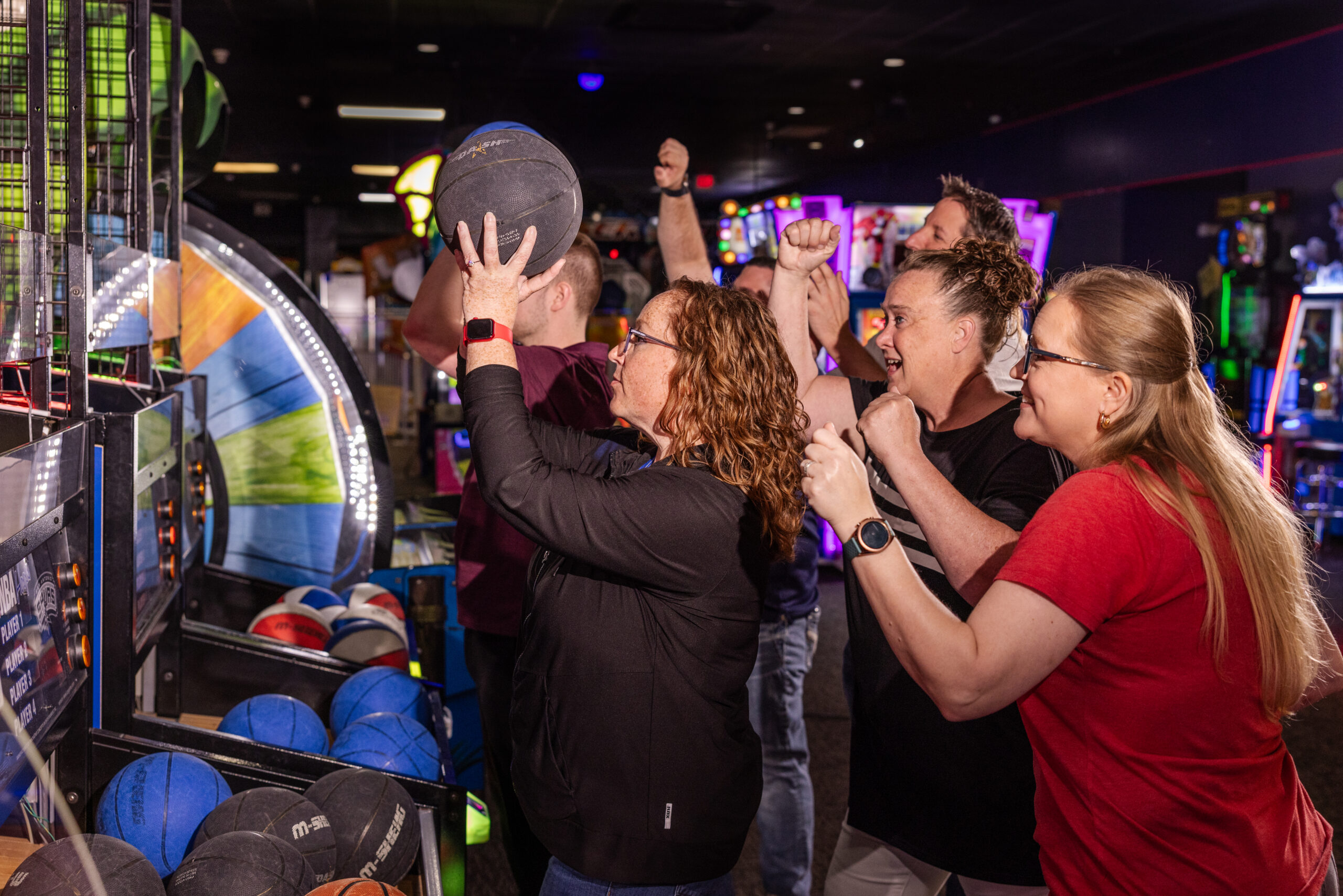 Groups celebrating together at Incredible Food & Fun