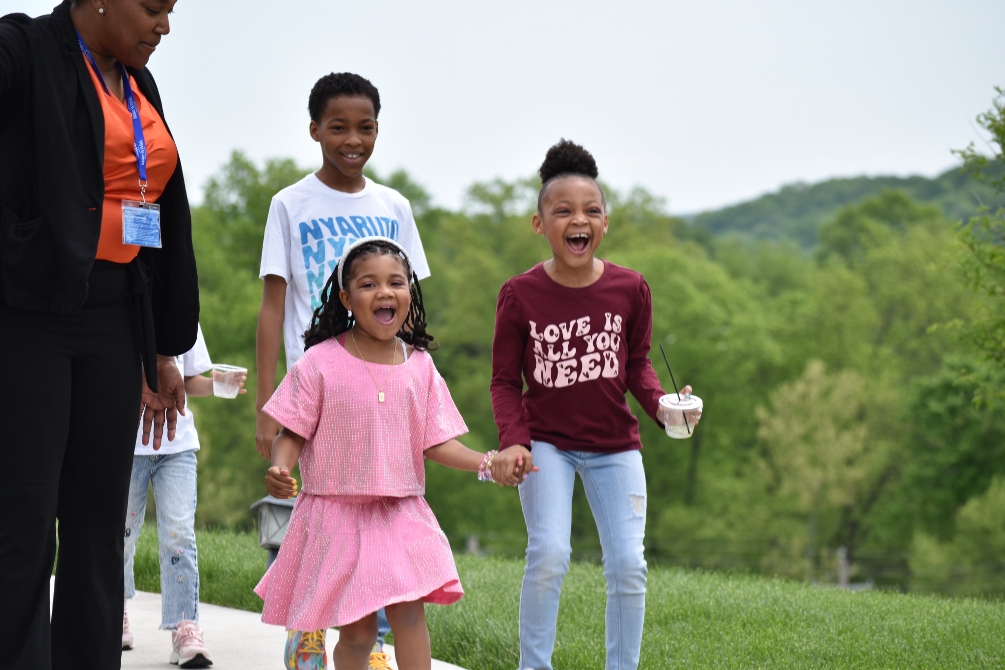 Make-A-Wish — child celebrating a wish