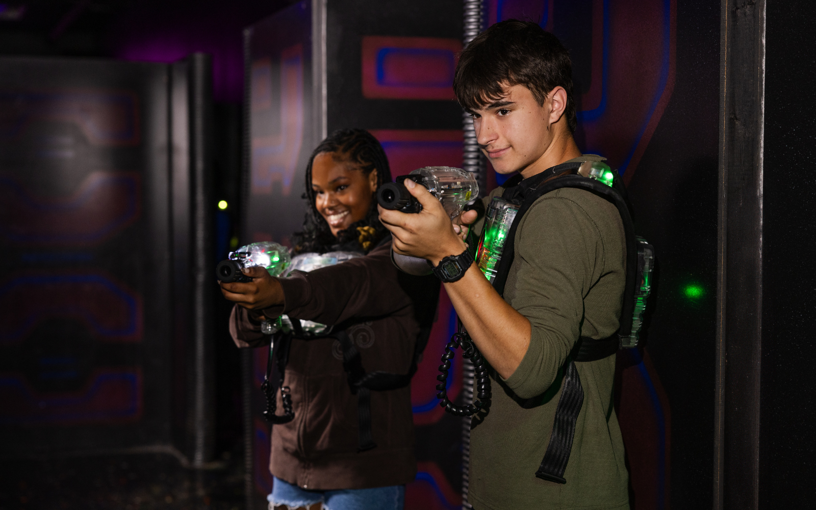 Laser tag fun