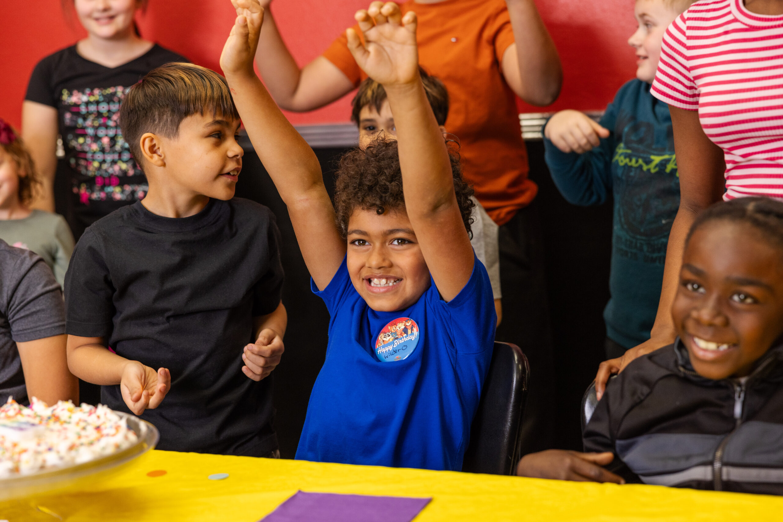 Attractions and fun during birthday party