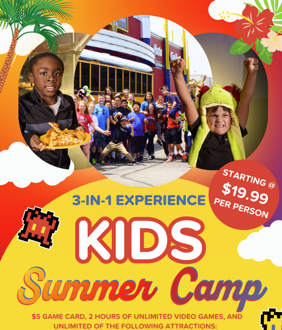 Kids Summer Camp flyer