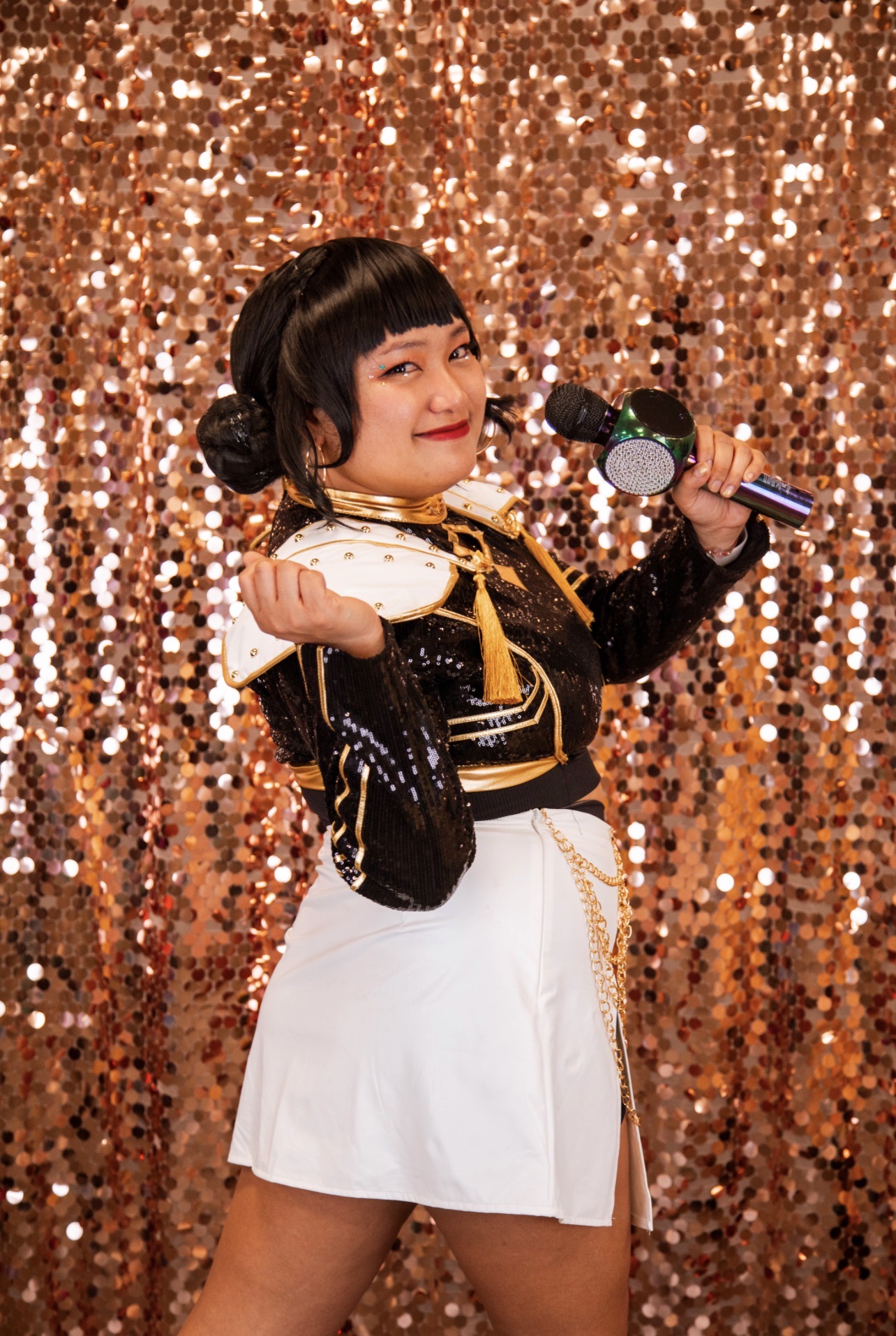 Zoey inspired performer at KPOP Hunter Meet and Concert